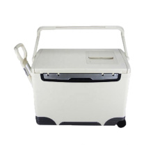 24L Transport Cooler Vaccine Cold Chain Box with Trolley and Wheel